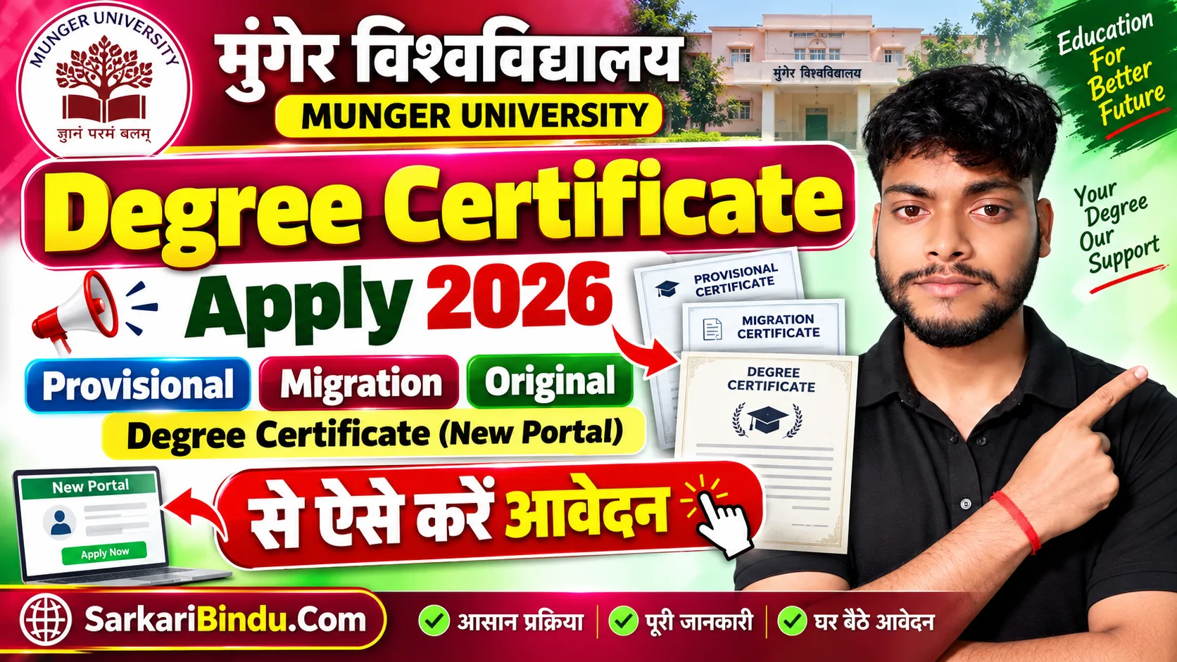 Munger University Degree Certificate Apply 2026